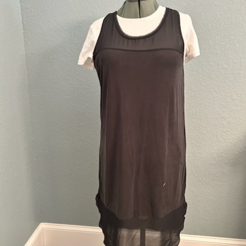 Rachel Roy Black Racerback summer dress